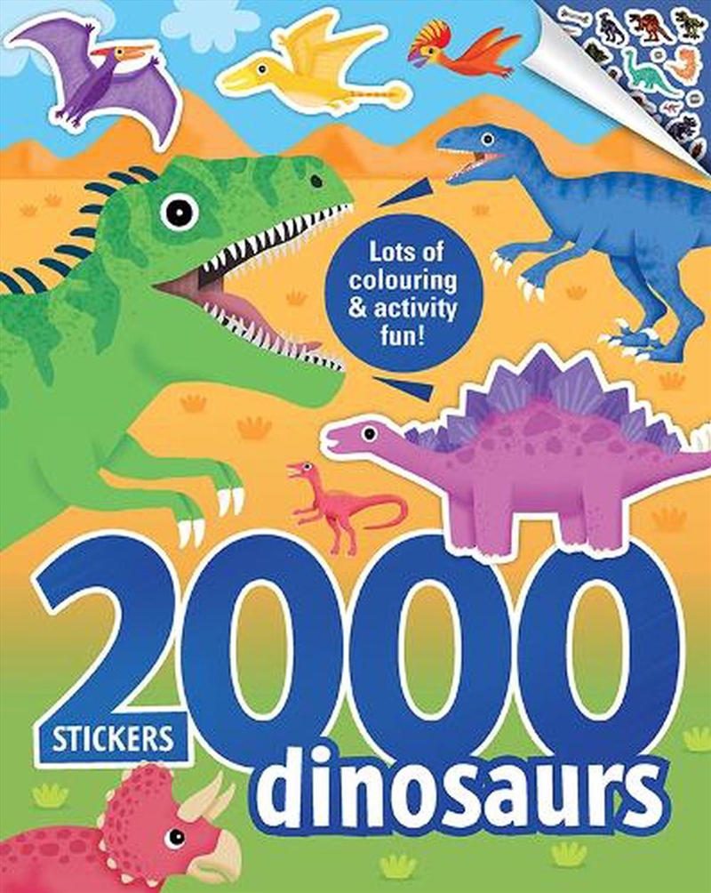 2000 Stickers - Dinosaurs Vol. 2/Product Detail/Kids Activity Books