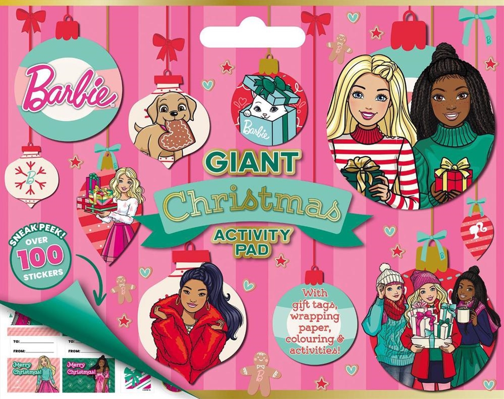 Barbie Christmas: Giant Activity Pad (Mattel)/Product Detail/Kids Activity Books