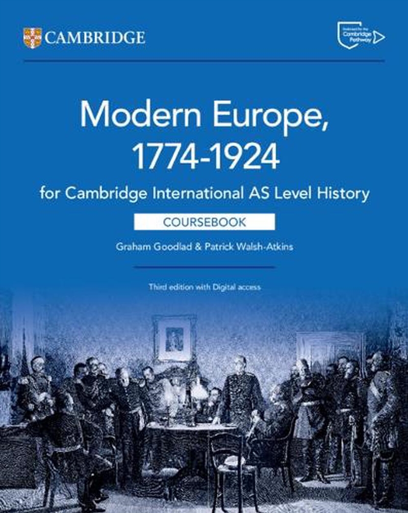 Cambridge International As Level History Modern Europe 1774–1924 Coursebook With Digital Access (2 Y/Product Detail/Education & Textbooks