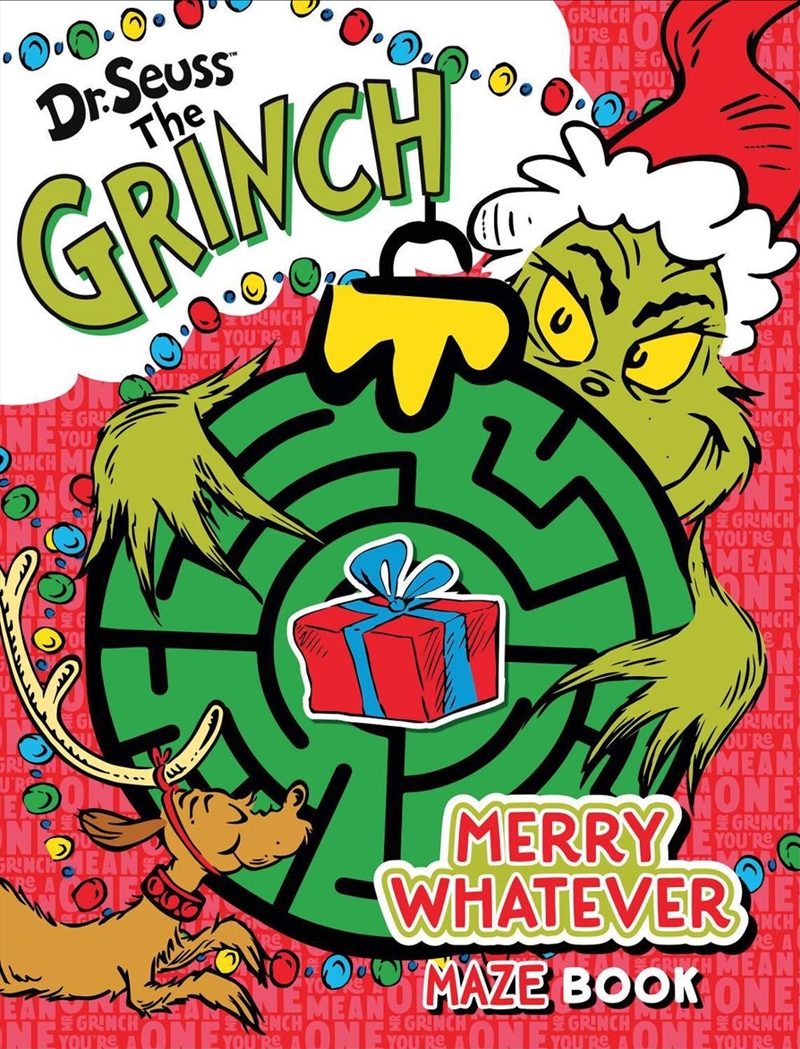 Dr Seuss - Maze Book - The Grinch/Product Detail/Kids Activity Books