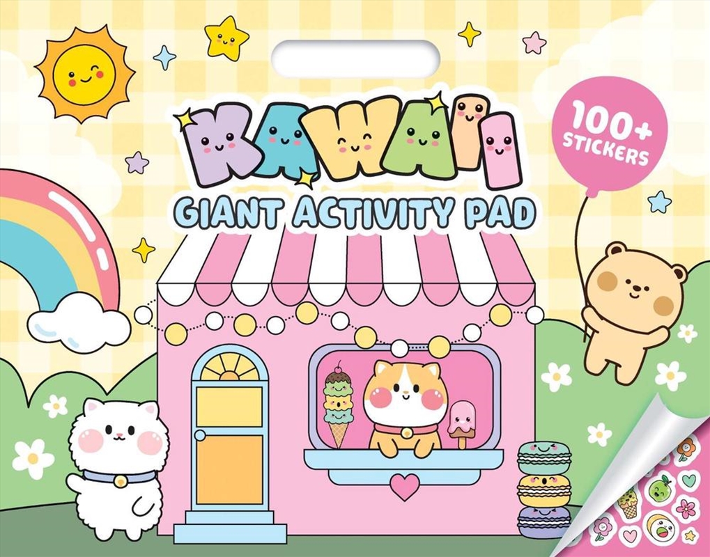 Giant Activity Pad - Kawaii/Product Detail/Kids Activity Books