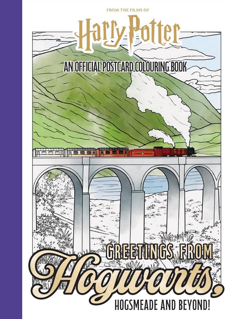 Harry Potter: Greetings From Hogwarts, Hogsmeade, And Beyond! : An Official Postcard Colouring Book/Product Detail/Arts & Entertainment