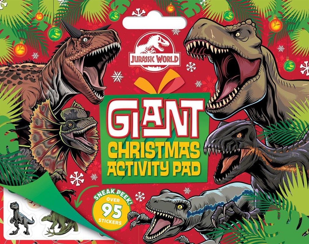 Jurassic World Christmas: Giant Activity Pad (Universal)/Product Detail/Kids Activity Books