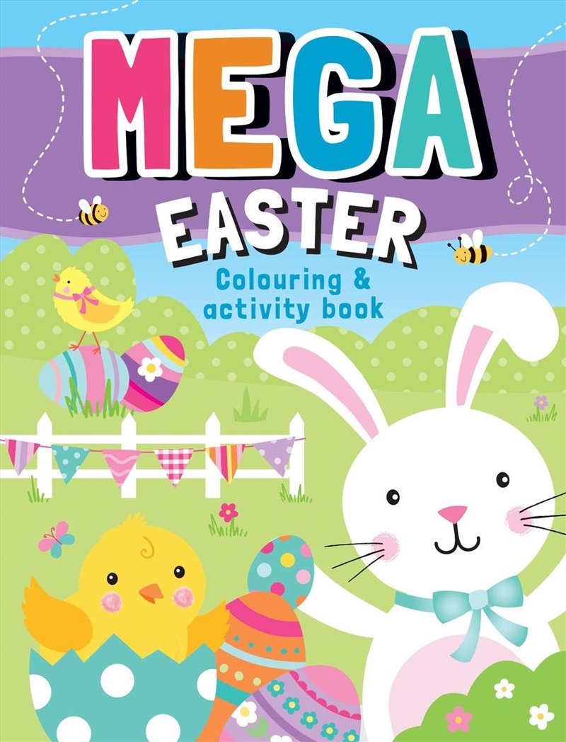 Mega Colouring Book - Easter/Product Detail/Kids Colouring