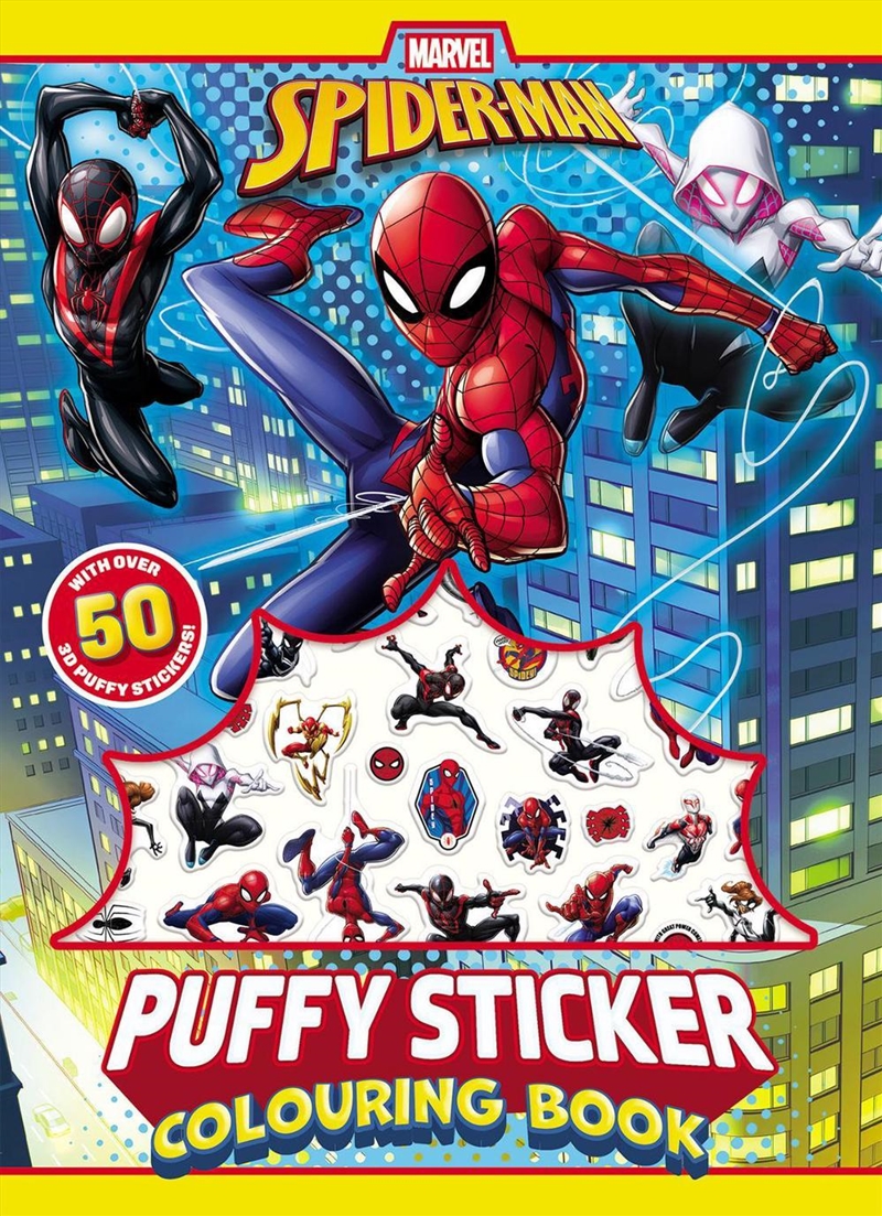 Spider-Man: Puffy Sticker Colouring Book (Marvel)/Product Detail/Kids Activity Books