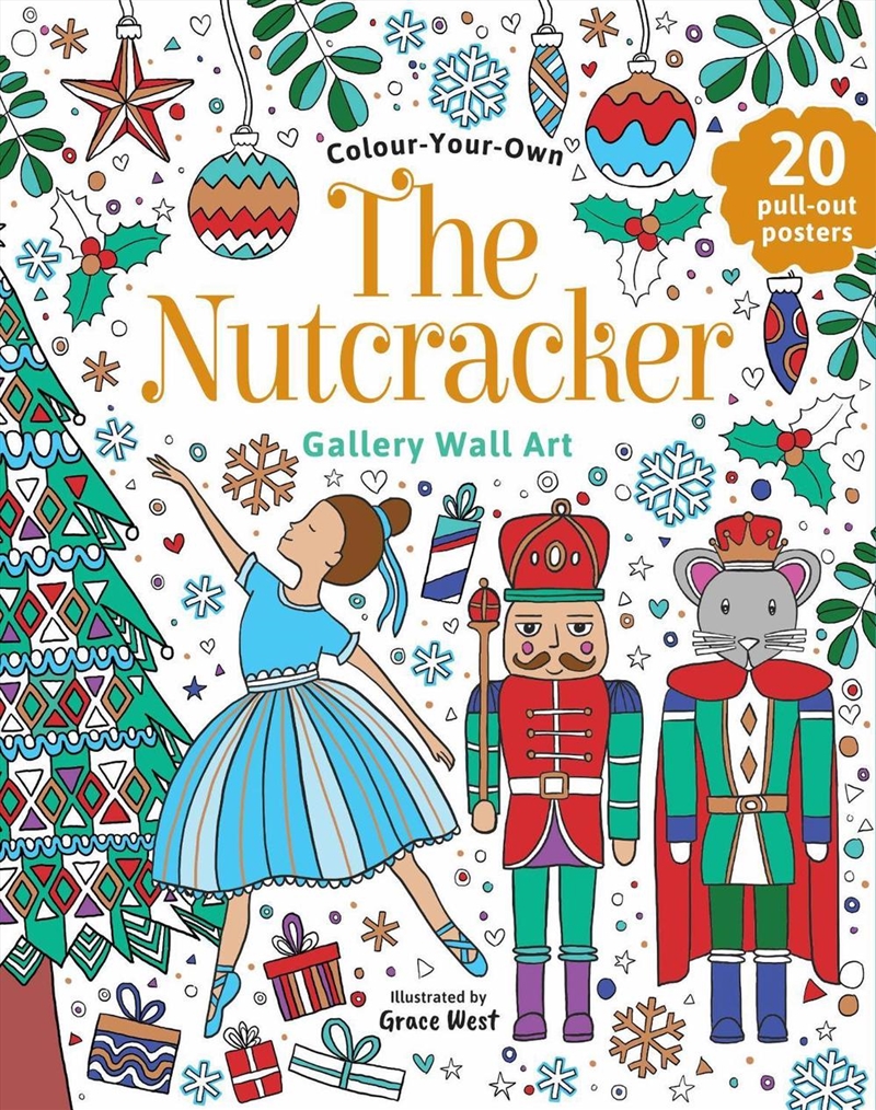 Wall Art- The Nutcracker/Product Detail/Kids Colouring