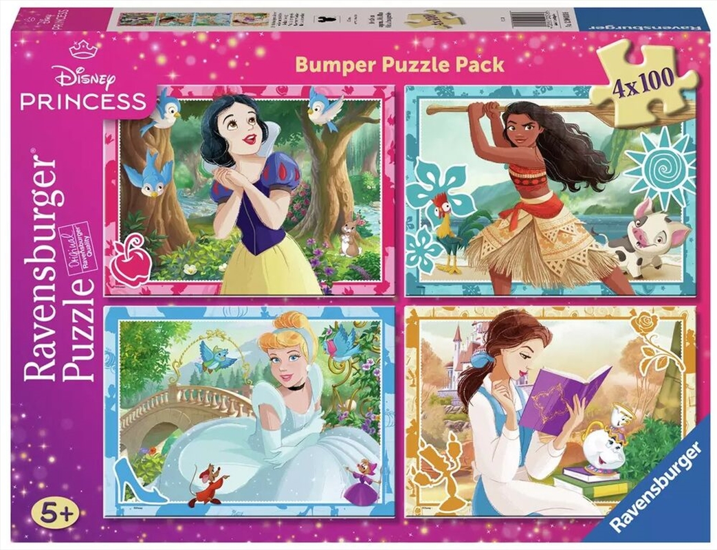 Disney Princess Bumper Pack 4x100 Piece/Product Detail/Jigsaw Puzzles