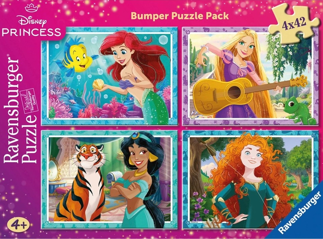Disney Princess Bumper Pack 4x42p/Product Detail/Jigsaw Puzzles