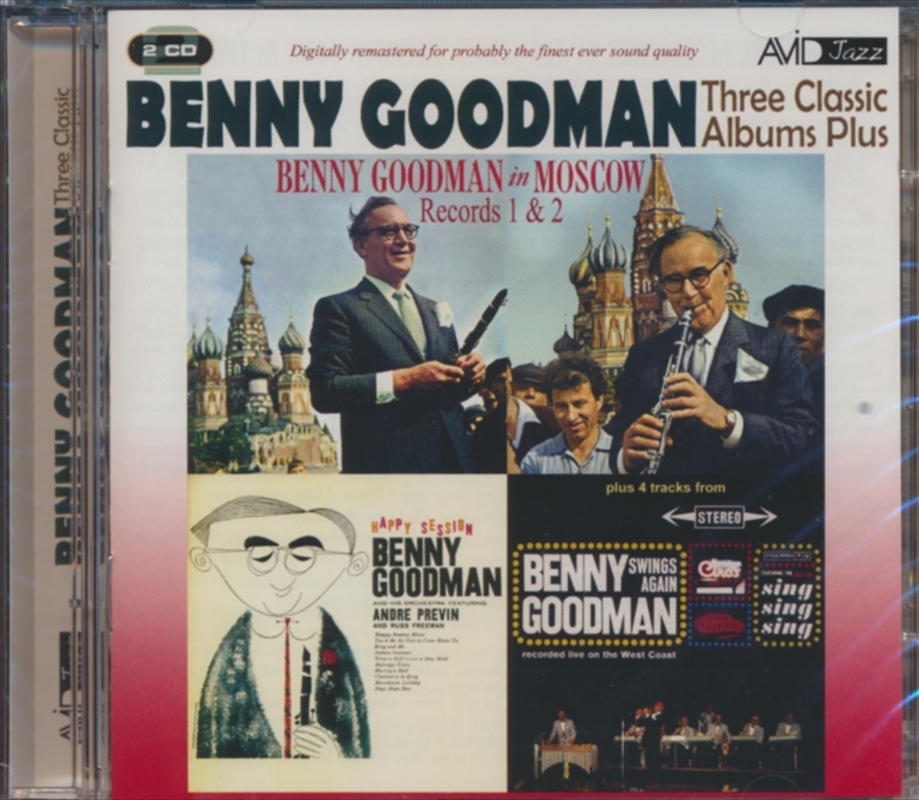 Three Classic Albums Plus - Benny Goodman In Moscow Record One / Benny Goodman In Moscow Record Two/Product Detail/Jazz