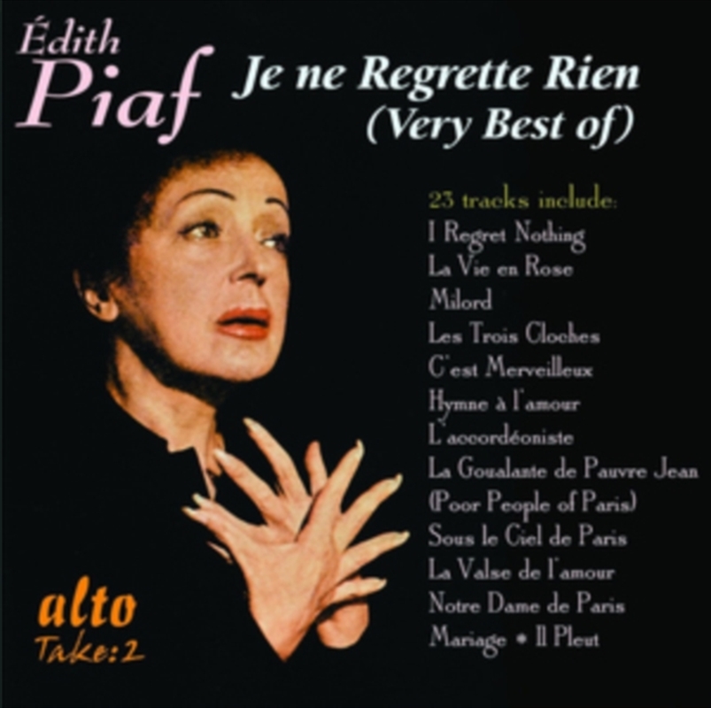 Je Ne Regrette Rien / Very Best Of: All The Hits/Product Detail/Jazz