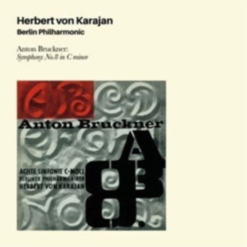 Anton Bruckjner: Symphony No8 In C Minor/Product Detail/Classical