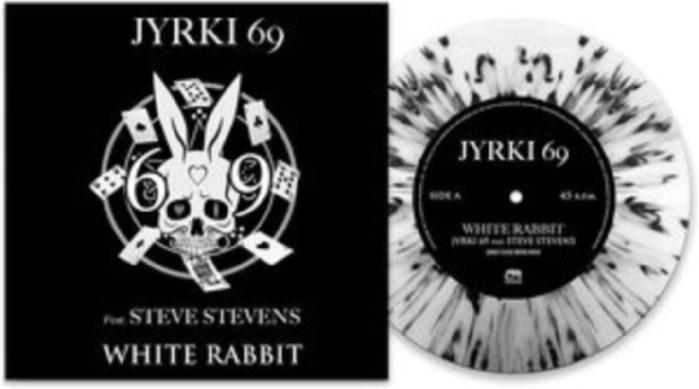 White Rabbit - Black/White Splatter Vinyl/Product Detail/Rock/Pop