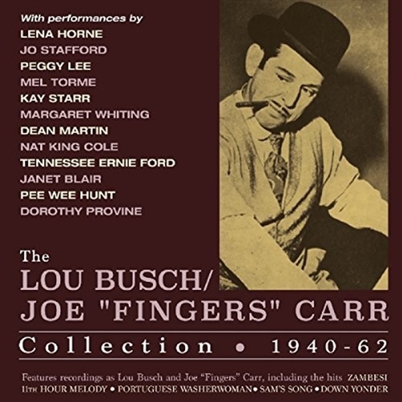 The Lou Busch - Joe Fingers Carr Collection 1940-62/Product Detail/Jazz
