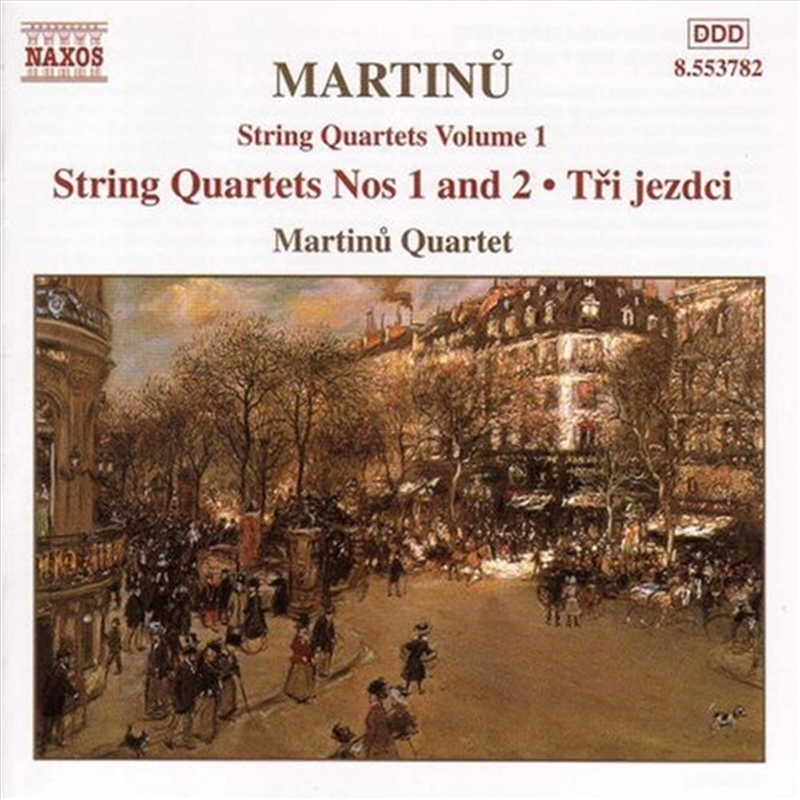 Martinustring Quartets Vol 1/Product Detail/Classical
