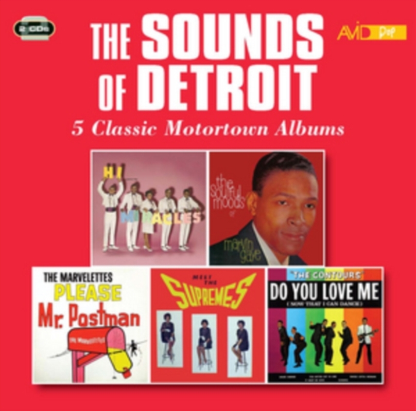 The Sounds Of Detroit - Five Classic Motortown Albums/Product Detail/R&B