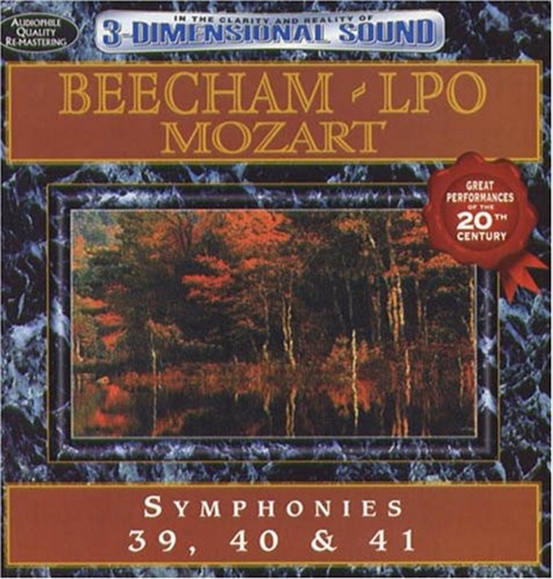 Symphony No. 39/40/41/Product Detail/Classical
