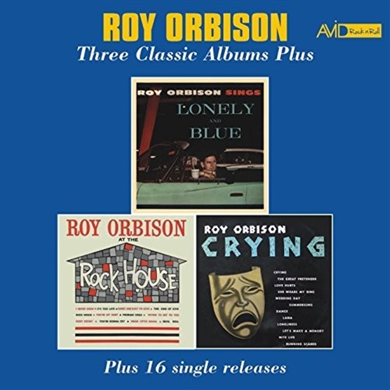 Roy Orbison - Three Classic Albums Plus/Product Detail/Rock/Pop