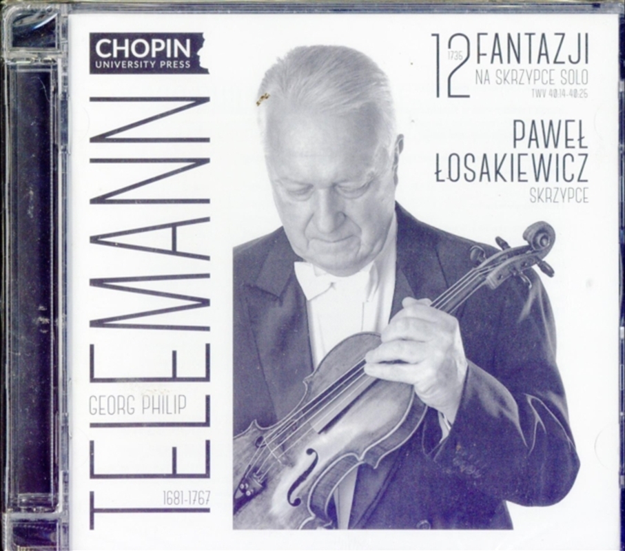 Telemann: 12 Fantazji Na Skrzypce Solo 1735/Product Detail/Classical