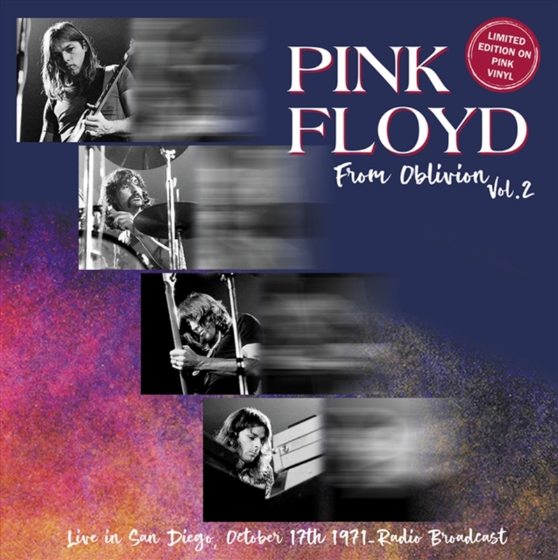 From Oblivion Vol. 2 - Live In San Diego. October 17Th 1971 - Pink Vinyl/Product Detail/Rock/Pop