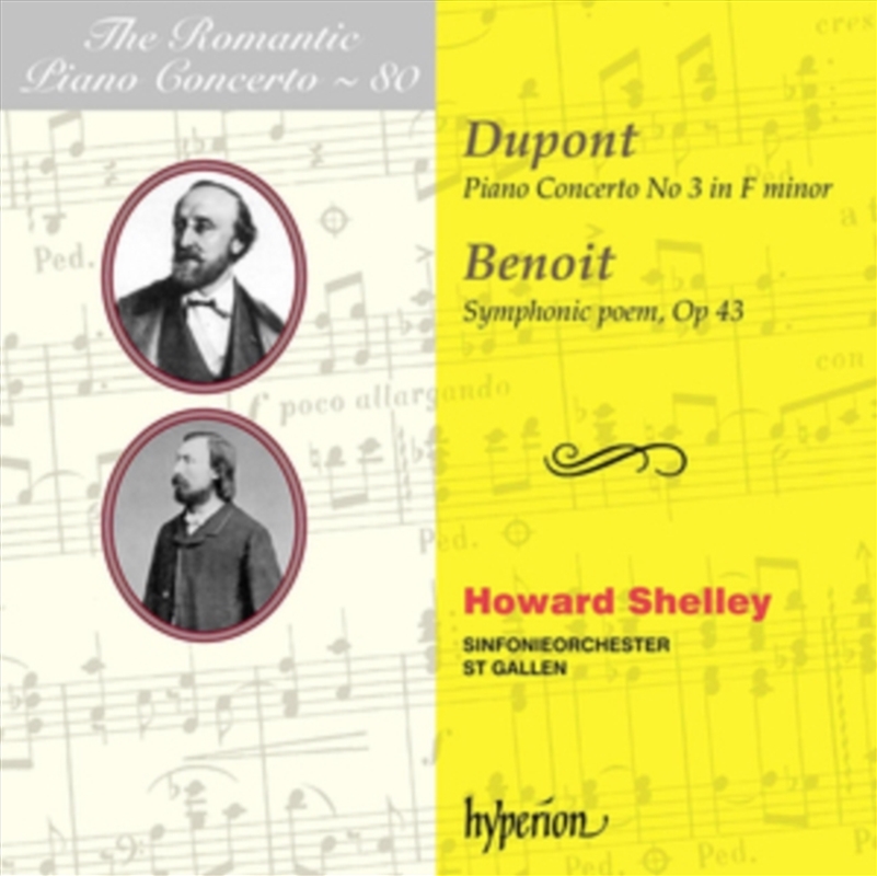 Auguste Dupont: Piano Concerto No 3 In F Minor / Peter Benoit: Symphonic Poem. Op 43/Product Detail/Classical