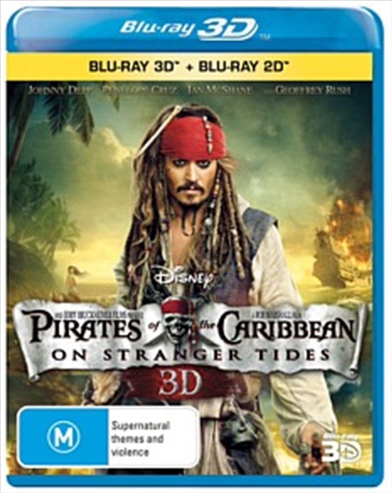 Pirates Of The Caribbean: On Stranger Tides 3D BLU-RAY 3D | Sanity