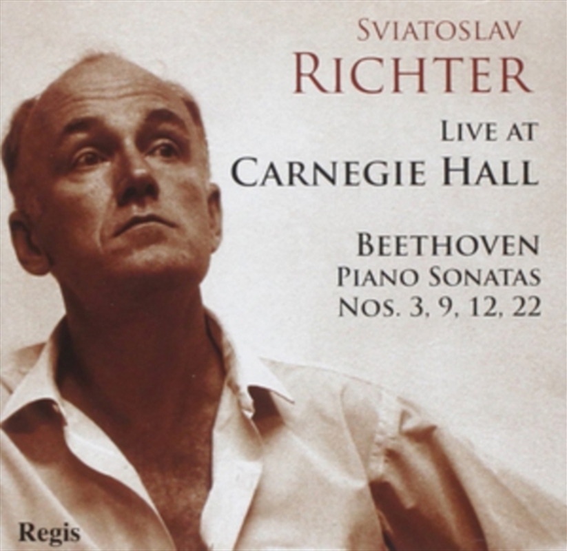 Sviatoslav Richter: Live At Carnegie Hall/Product Detail/Classical