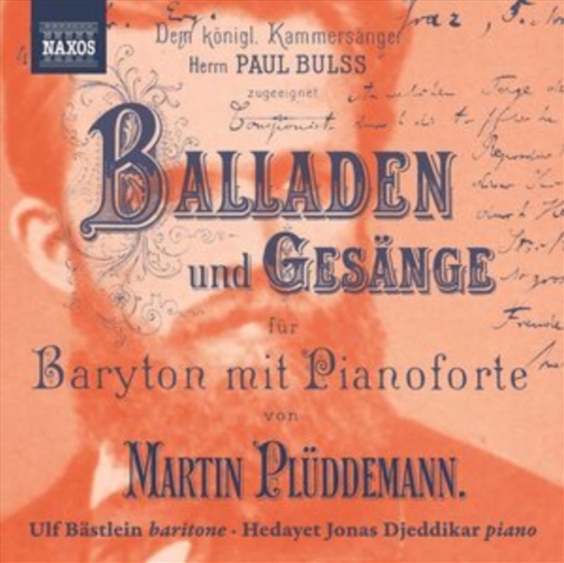 Martin Pluddemann: The Ballads. Songs And Legends/Product Detail/Classical