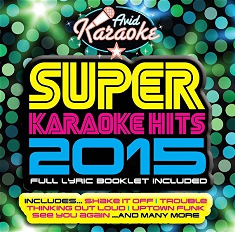Super Karaoke Hits 2015/Product Detail/Rock/Pop