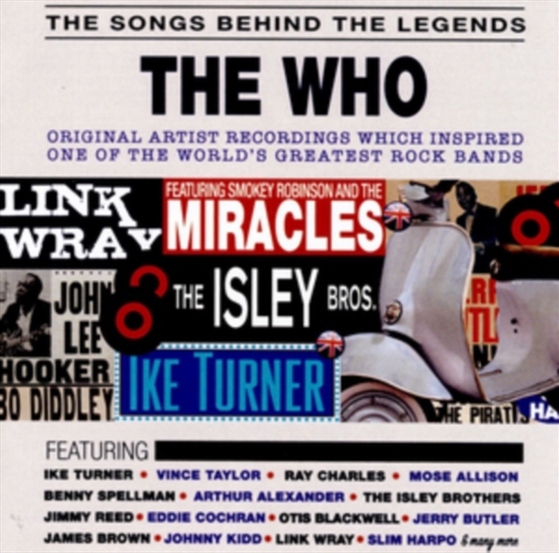 The Songs Behind The Legends - The Who/Product Detail/Rock/Pop