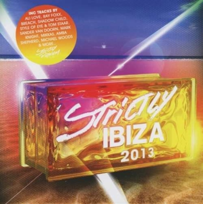 Strictly Rhythm Ibiza 2013/Product Detail/Dance