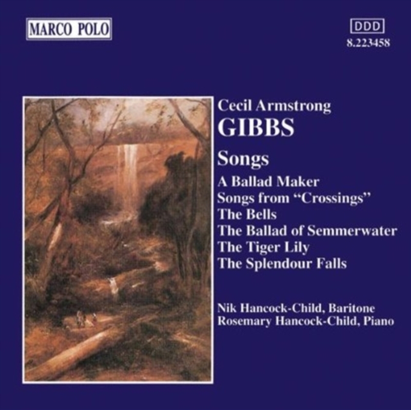 Gibbs Cecil Armstrong 1889-1960 4 Songs From Crossings & 21 Others./Product Detail/Classical