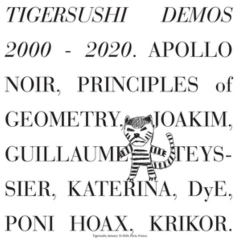 Tigersushi Demos 2000-2020/Product Detail/Rock/Pop