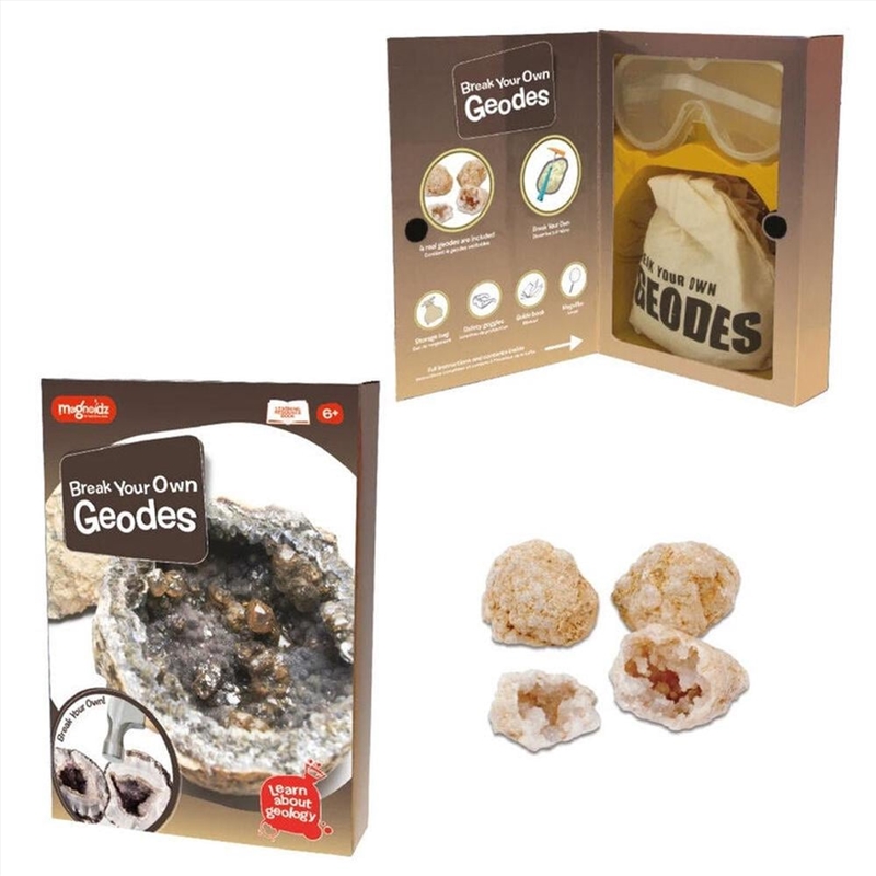 Keycraft - Magnoidz Break Your Own Geodes Kit/Product Detail/Arts & Craft