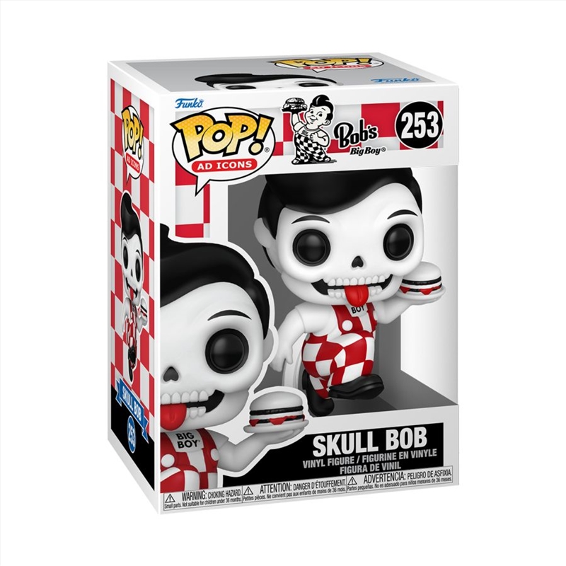 Ad Icons: Bob's Big Boy - Skull Bob Pop! Vinyl/Product Detail/Standard Pop Vinyl