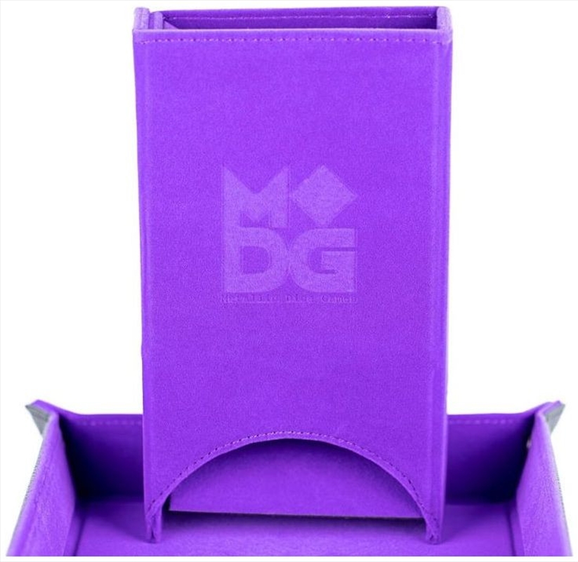 MDG Fold Up Dice Tower: Purple/Product Detail/Games