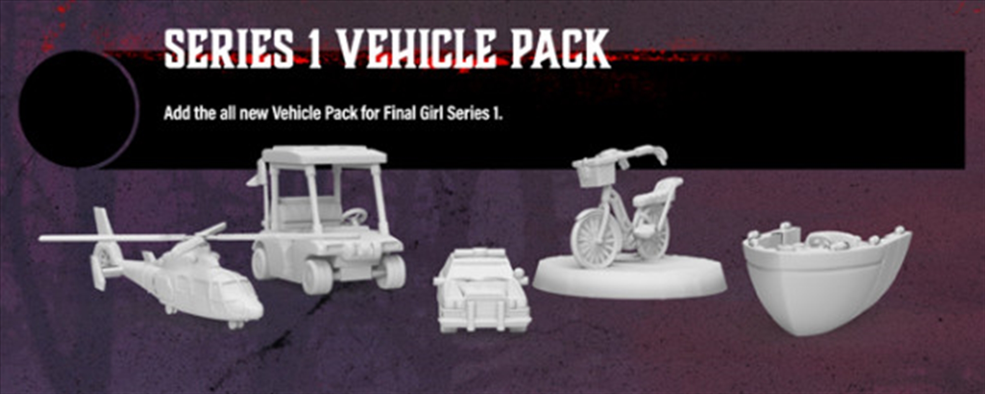 Final Girl: Vehicle Miniatures Pack 1 (Series 1)/Product Detail/Games