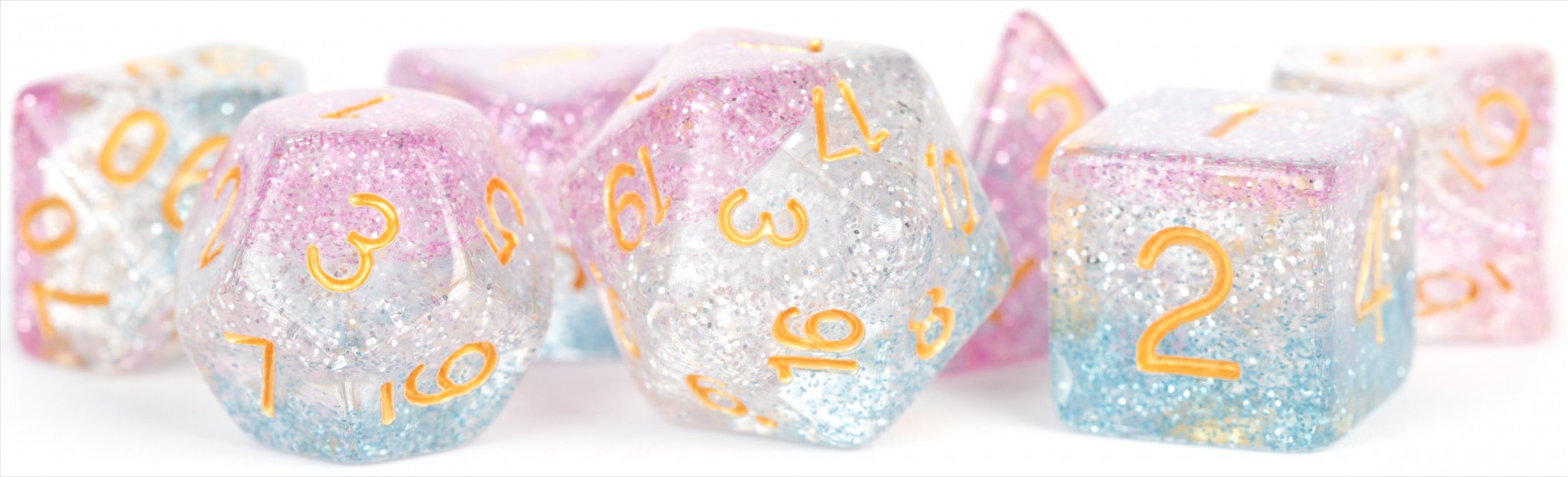 MDG 16mm Resin Polyhedral Dice Set: Unity Dice/Product Detail/Dice Games