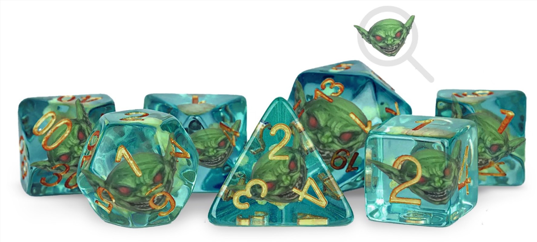 MDG Pathfinder Dice Set: Goblin/Product Detail/Dice Games