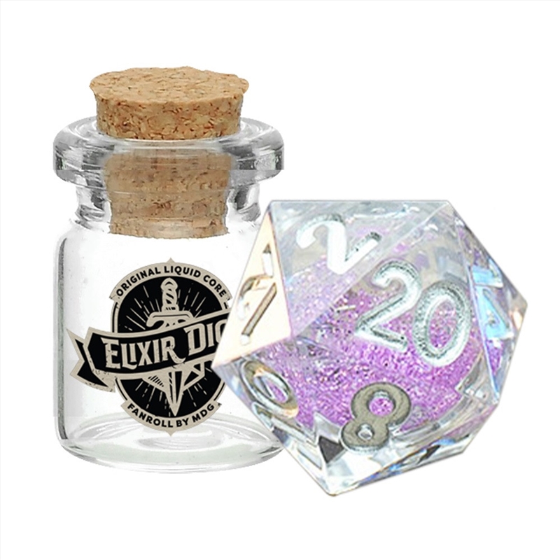 MDG Individual d20 Dice: Liquid Core Sorcerous Swirl/Product Detail/Dice Games