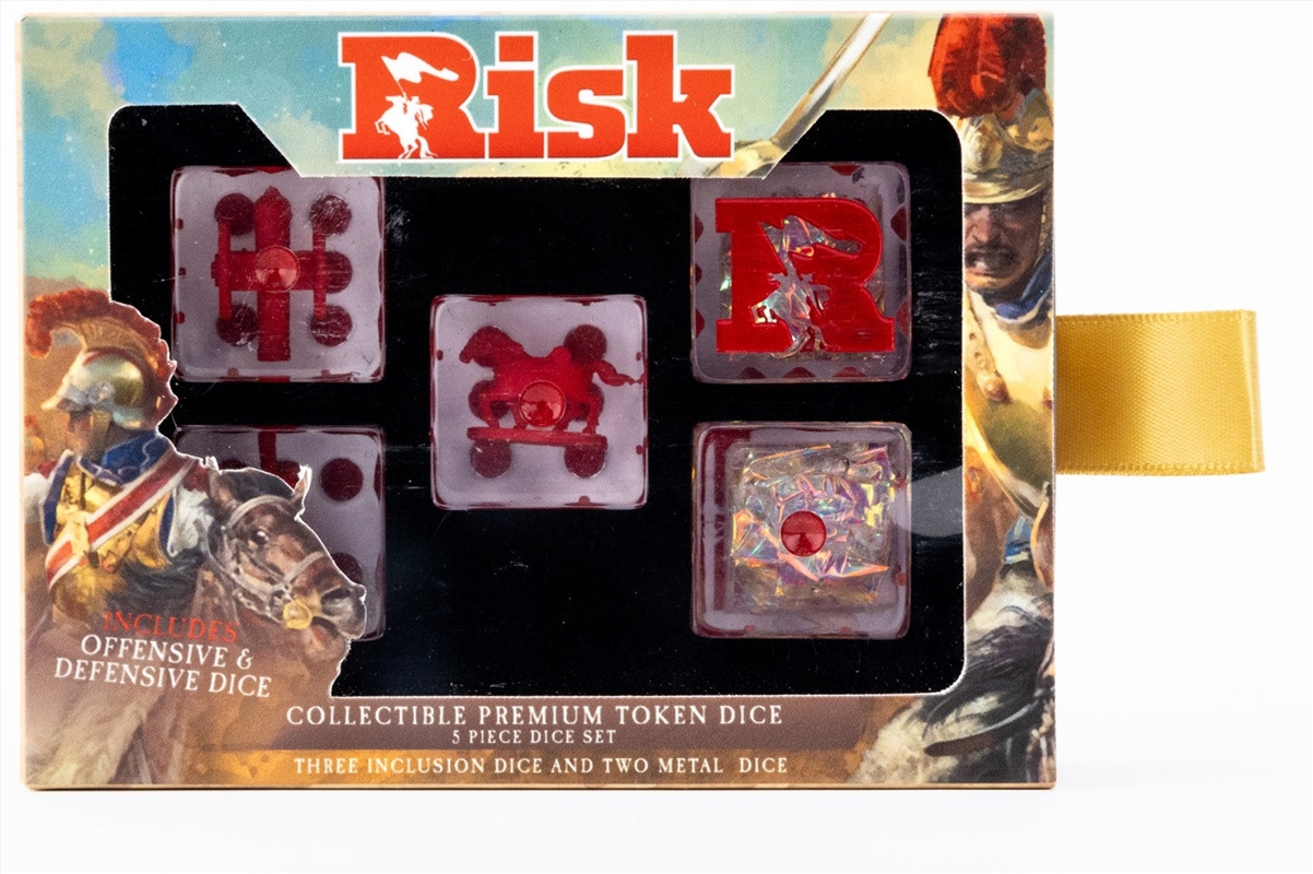 MDG Risk 22mm Oversized Dice Set (Offense and Defense Dice)/Product Detail/Dice Games