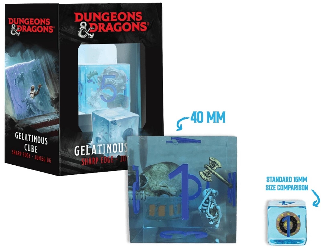 MDG D&D Jumbo Gelatinous Cube D6/Product Detail/Dice Games