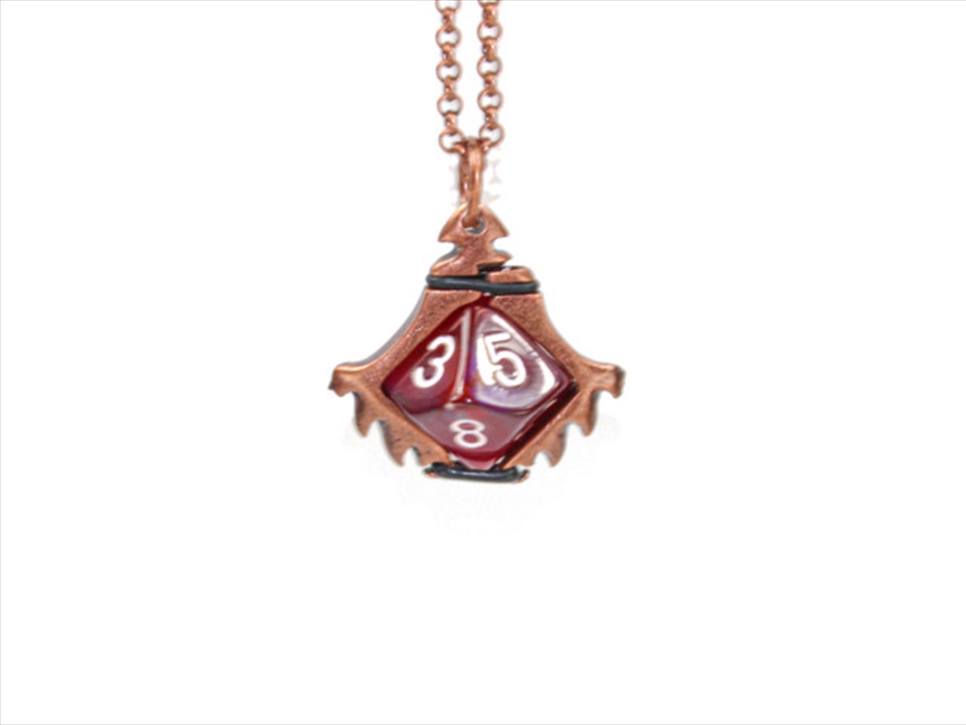 Chessex Pendant D10 Serrated Blade Old Copper Finish/Product Detail/Jewellery