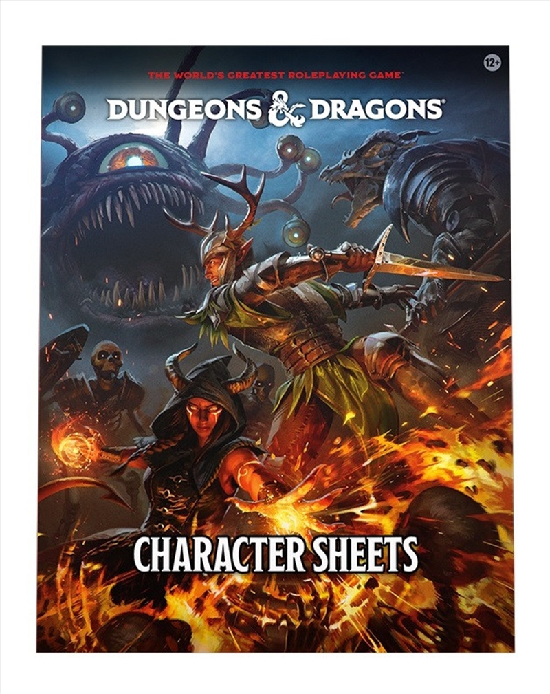 D&D Character Sheets 2024/Product Detail/RPG Games