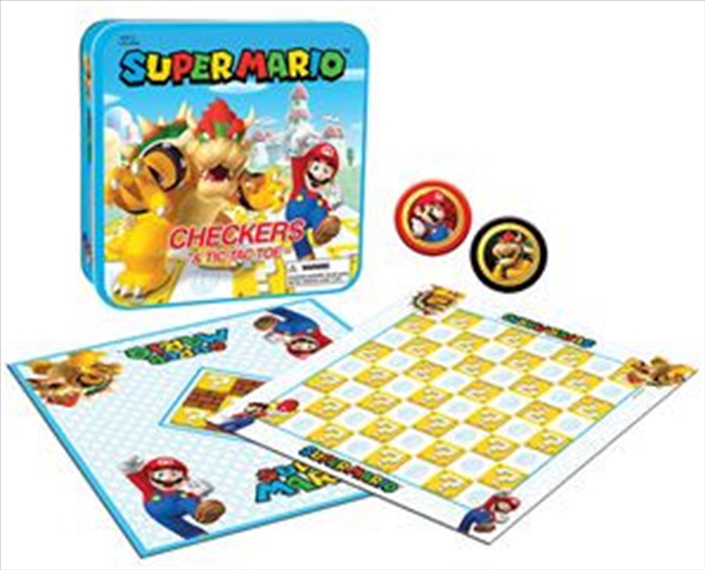 Super Mario vs Bowser Checkers & Tic Tac Toe/Product Detail/Games