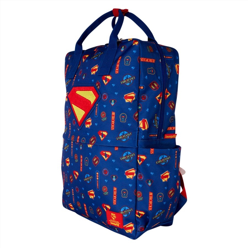 Loungefly Superman (2025) - Nylon Full-Size Backpack/Product Detail/Bags