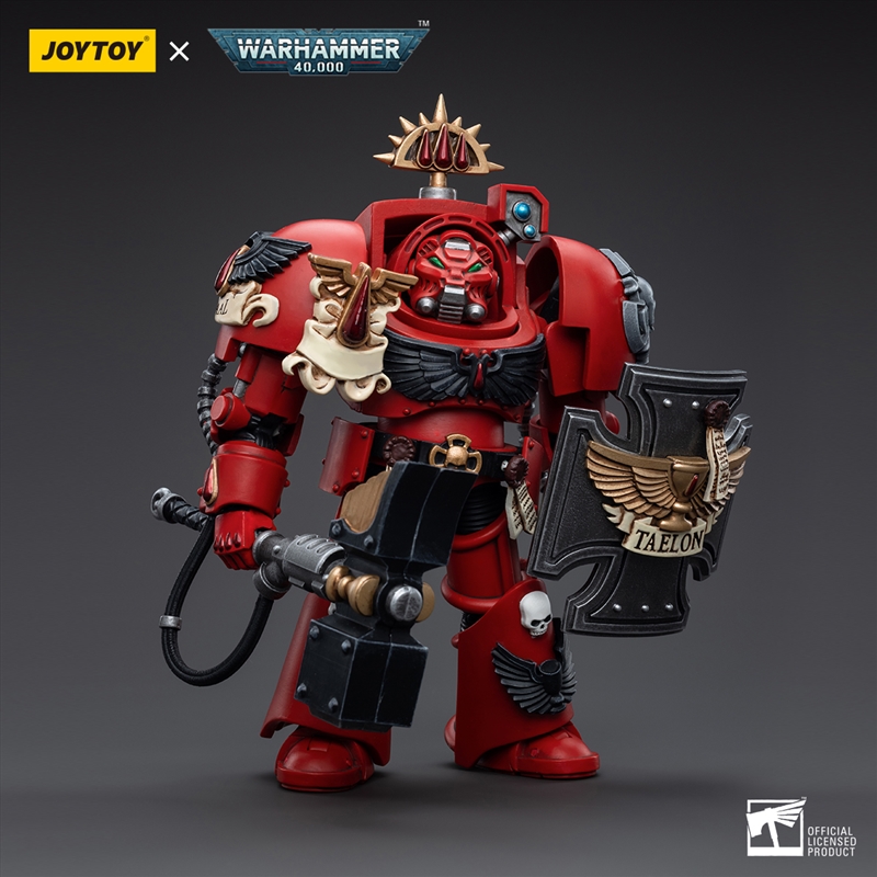 Warhammer Collectibles: 1/18 Scale Blood Angels Assault Terminators Brother Taelon/Product Detail/Figurines