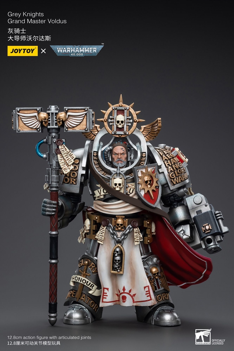 Warhammer Collectibles: 1/18 Scale Grey Knights Grand Master Voldus/Product Detail/Figurines