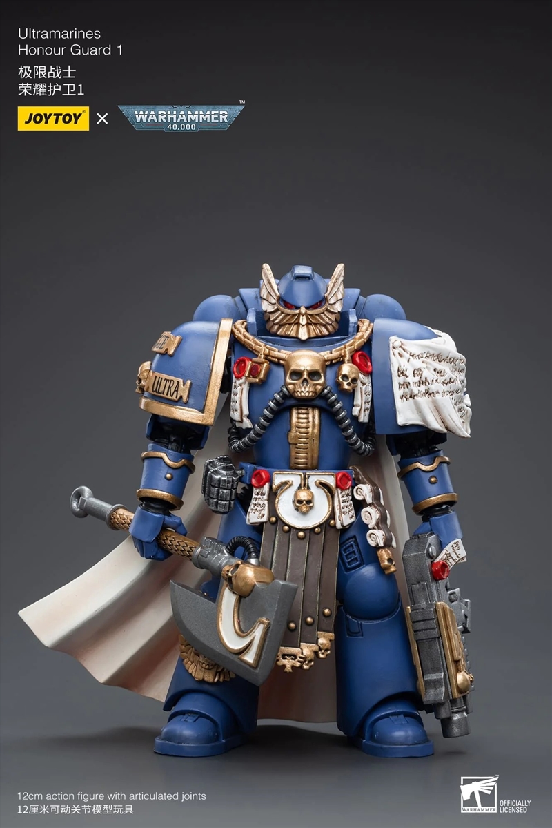 Warhammer Collectibles: 1/18 Scale Ultramarines Honour Guard  1/Product Detail/Figurines