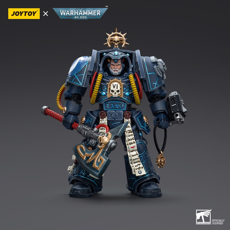 Warhammer Collectibles: 1/18 Scale Ultramarines Librarian in Terminator Armour/Product Detail/Figurines