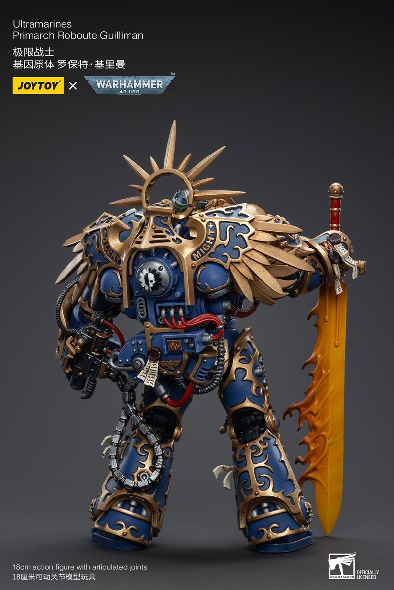 Warhammer Collectibles: 1/18 Scale Ultramarines Primarch Roboute Guilliman/Product Detail/Figurines